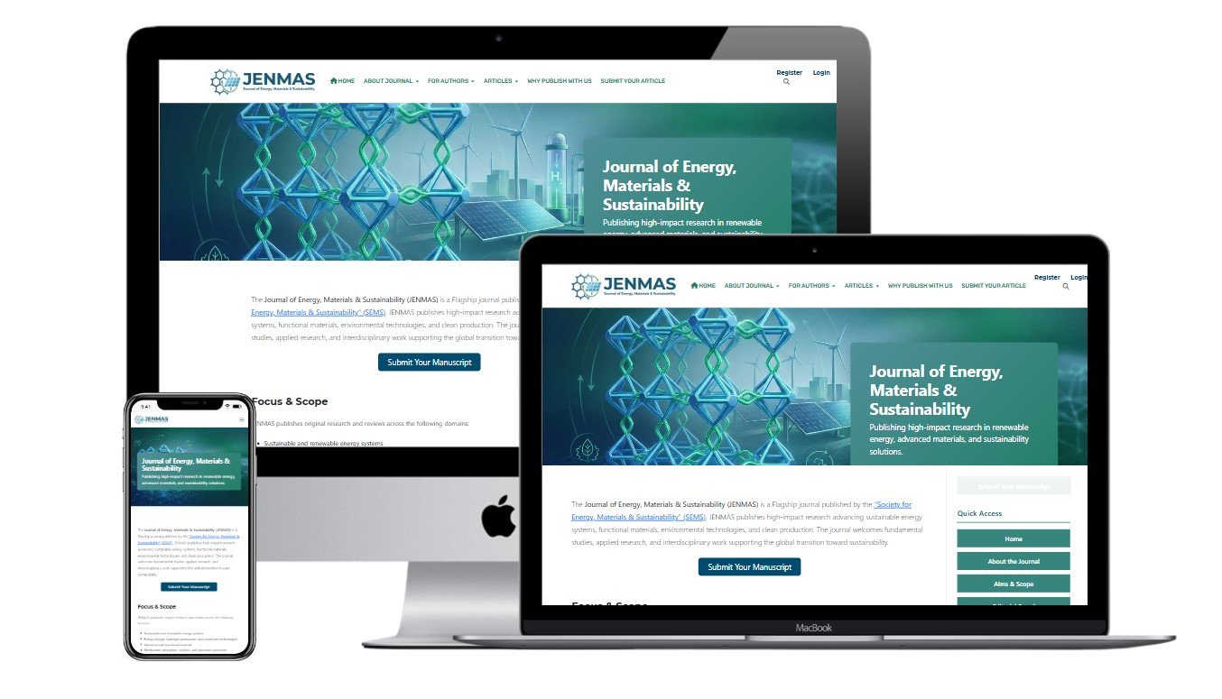 GreenTech OJS Theme 3.5 theme preview